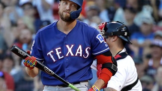 Next Story Image: Banged-up Rangers OF: Pence joins Gallo on IL, Mazara out